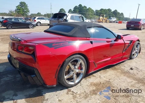 2014 Chevrolet Corvette Stingray from USA, damaged, VIN 1G1YD3D73E5108454